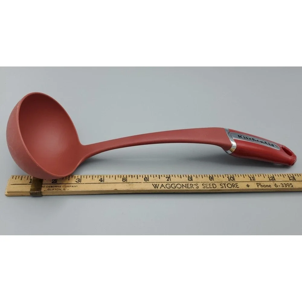 KitchenAid red ladle